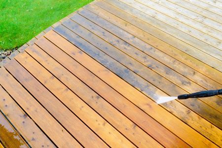 Deck washing